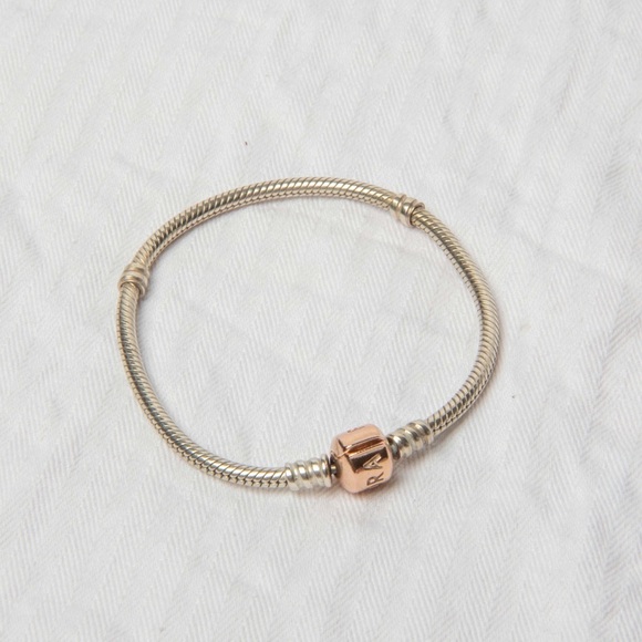 Pandora Jewelry - Rose gold two-tone Pandora bracelet